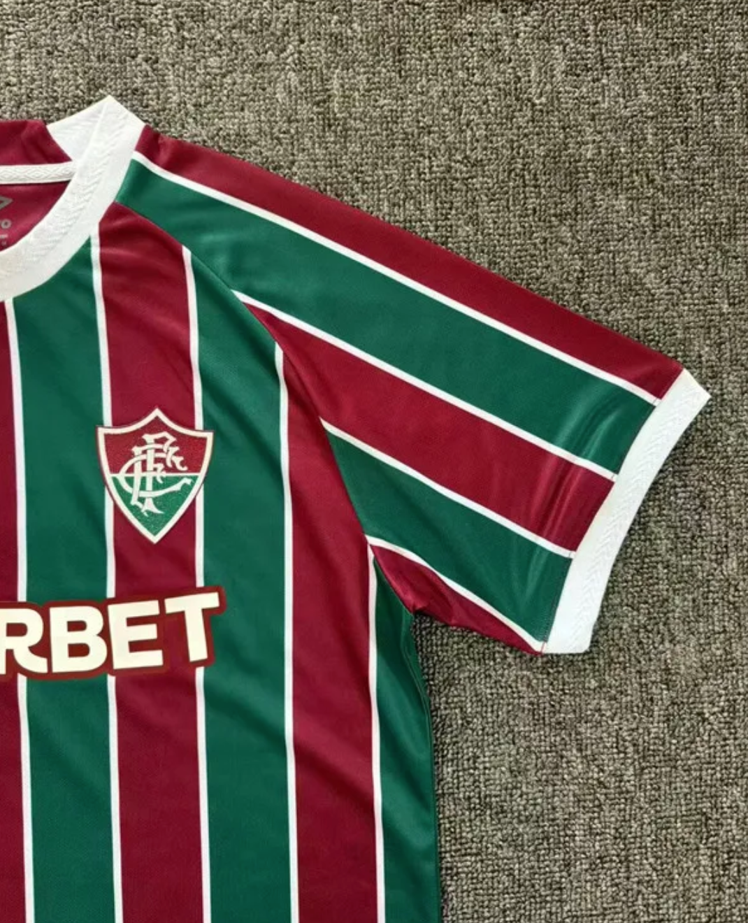 2025-26 Fluminense Home Kids Soccer Jersey