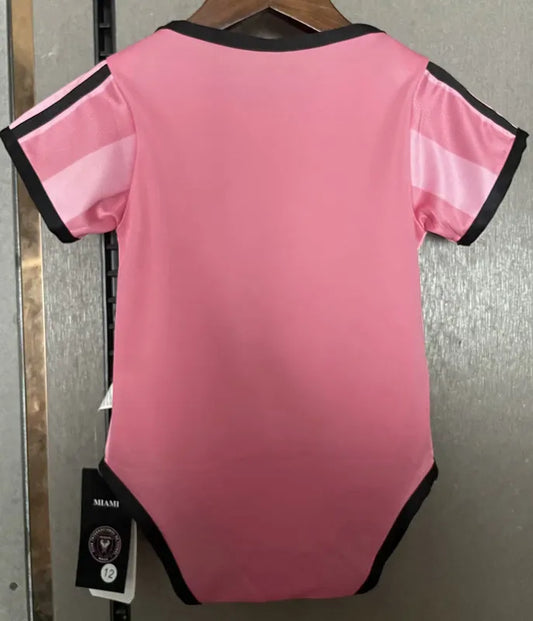 2025-26 Inter Miami Home Baby Player Soccer Jersey Suit - Inter Miami Baby Kit