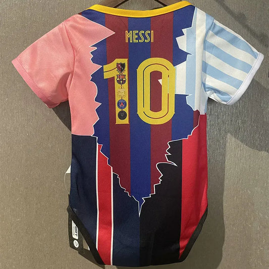 2025-26 MESSI #10 Home Baby Player Soccer Jersey Suit - MESSI #10 Baby Kit