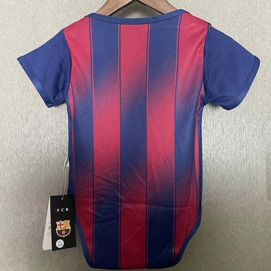 2025-26 Barcelona Home Baby Player Soccer Jersey Suit - Barcelona Baby Kit