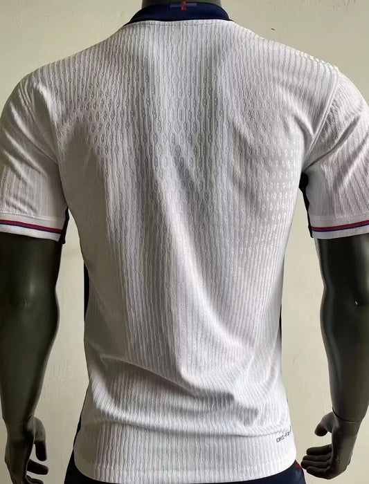 2024/25 England Home White Player Version Soccer Jersey