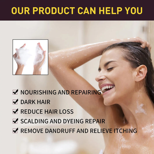 Eelhoe 3-in-1 Eelhoe 3-in-1 Herbal Permanent Hair Dye Shampoo