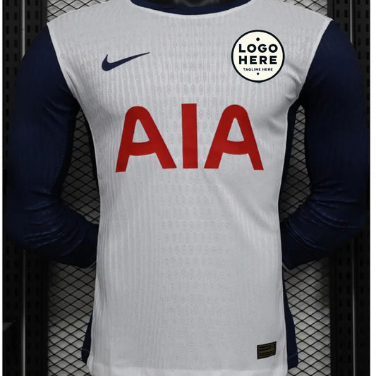TOTTENHAM Home Long Sleeve Player Version Soccer Jersey