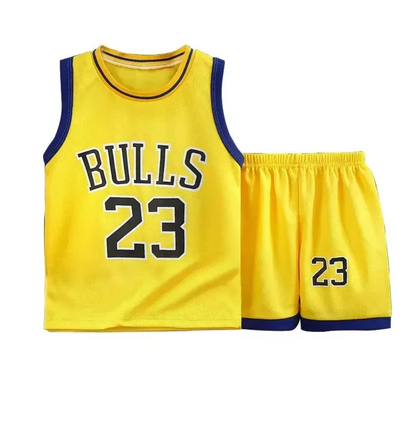 NBA Boston, Bulls, Rockets, Golden State Kids Jersey and Shorts Set