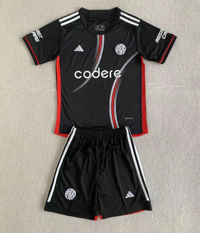 2025 River Plate Home Kids Soccer Jersey