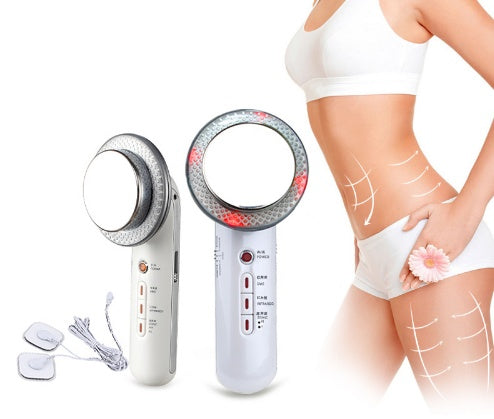 3-in-1 Handheld Ultrasonic Cavitation Slimming Device - EMS Body Sculpting Massager & Far-Infrared Skin Tightening Instrument