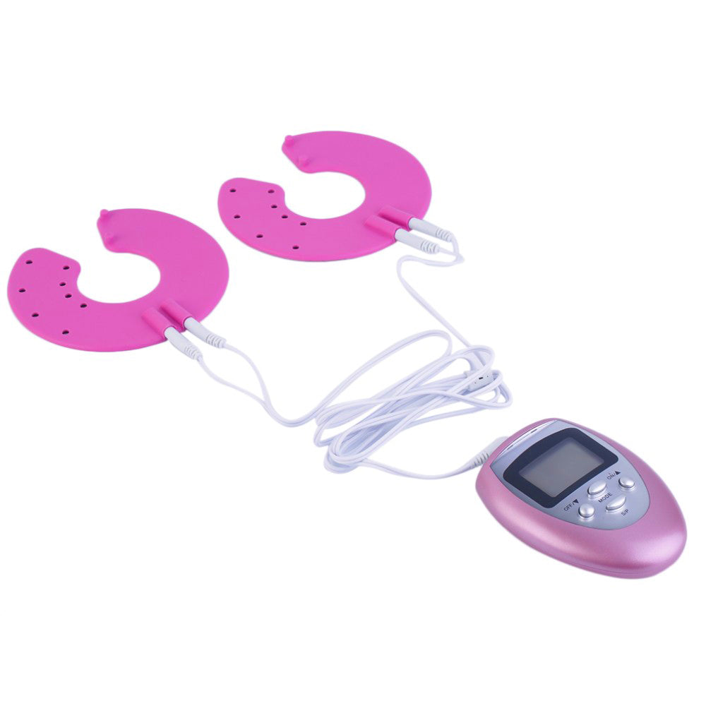 Advanced Electronic Breast Massage & Enhancement Device - Multi-Mode EMS Microcurrent & Infrared Thermal Bust Firming Instrument