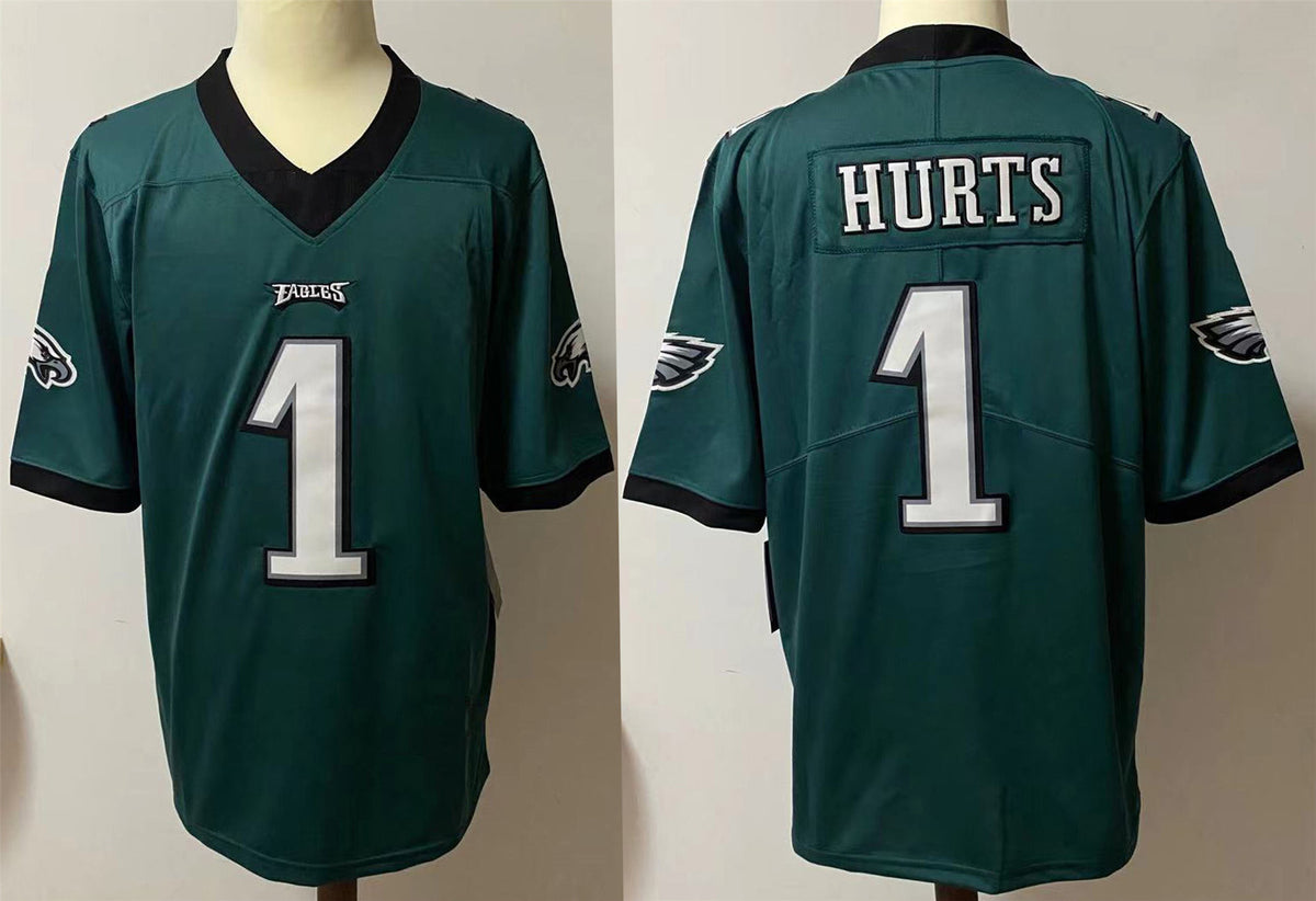 Rugby Jersey Eagle  Black, Green, White - HURTS, WENTZ