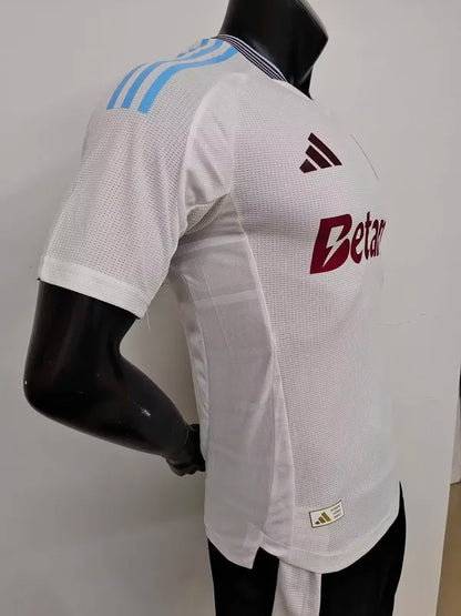 Aston Villa Away Player Version Soccer Jersey