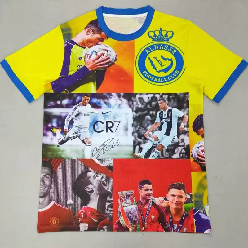 2025-26 AL-Nassr RONALDO Special Edition Fans Soccer Jersey