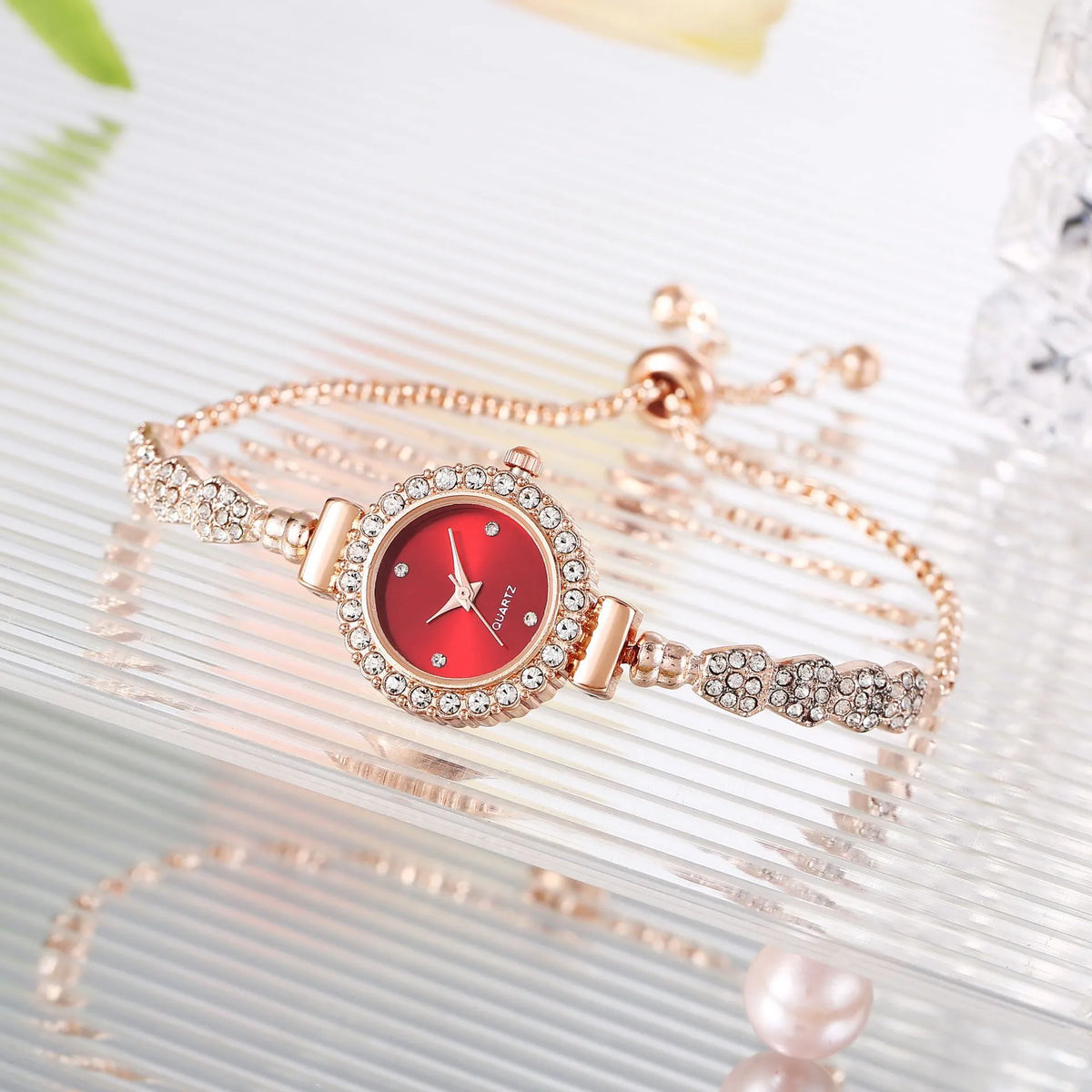 Adjustable Bracelet Women's Quartz Watch