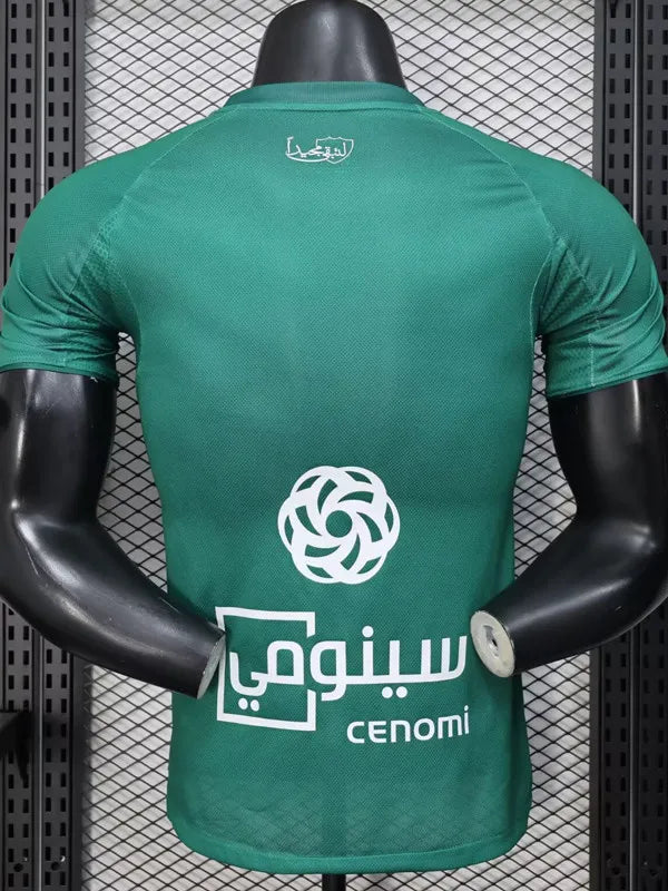 2025-26 Al-Ahli Saudi Green Player Version Soccer Jersey