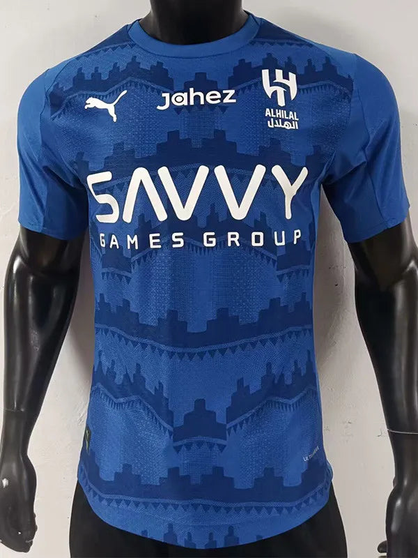 2025-26 Al-Hilal Home Player Version Soccer Jersey