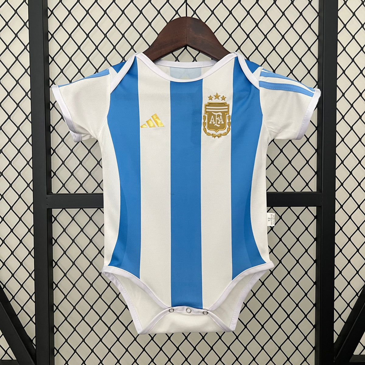 2025-26 Argentina Home Baby Player Soccer Jersey Suit - Argentina Baby Kit