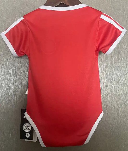 2025-26 Bayern Home Baby Player Soccer Jersey Suit - Bayern Munchen Baby Kit