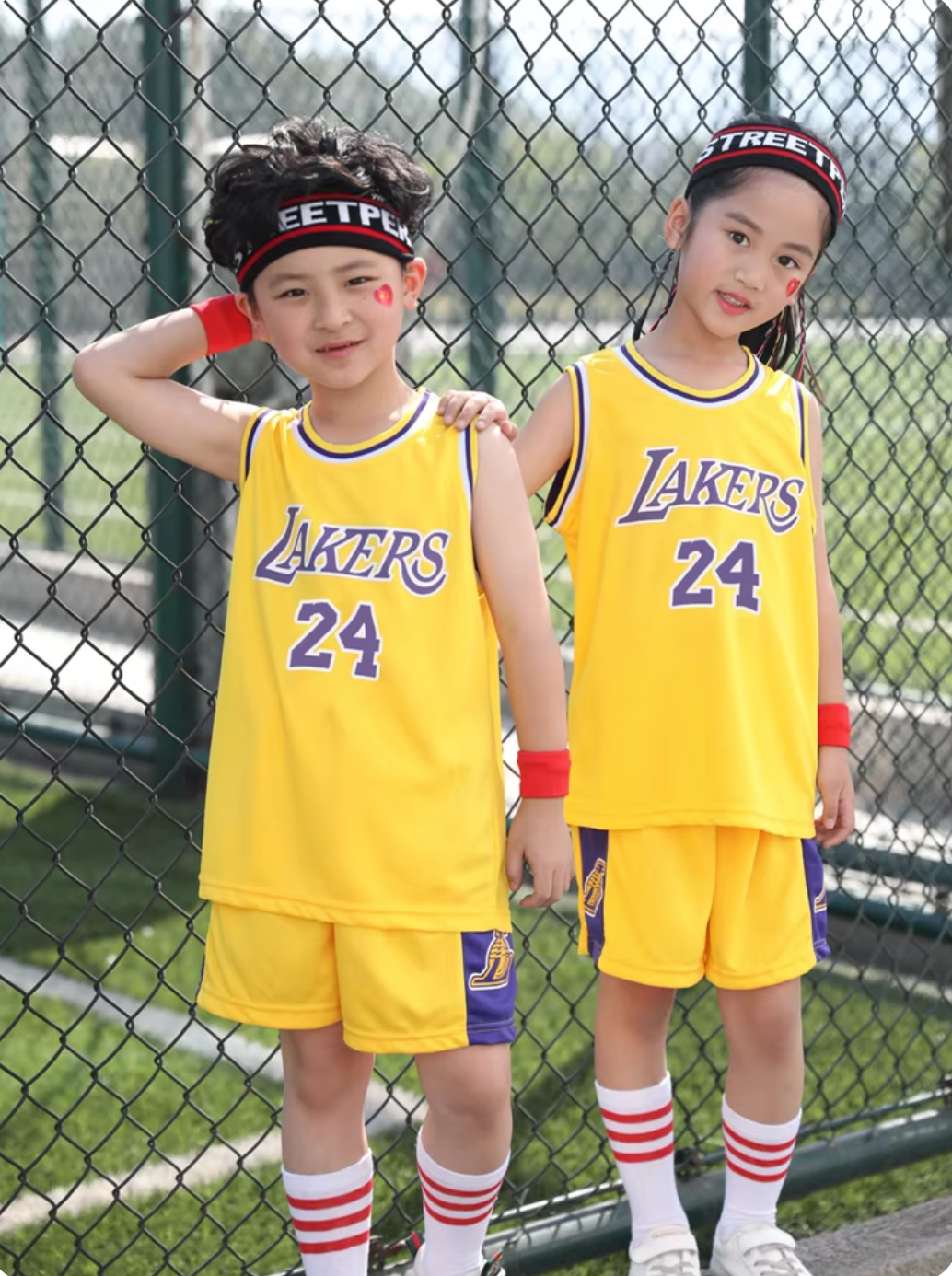 NBA Los Angeles Lakers Kids Jersey and Shorts Set