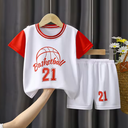 NBA Boston, Bulls, Rockets, Golden State Kids Jersey and Shorts Set