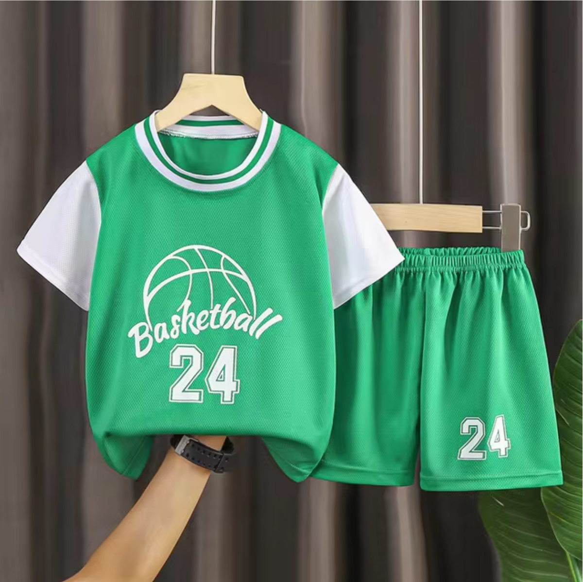 NBA Boston, Bulls, Rockets, Golden State Kids Jersey and Shorts Set