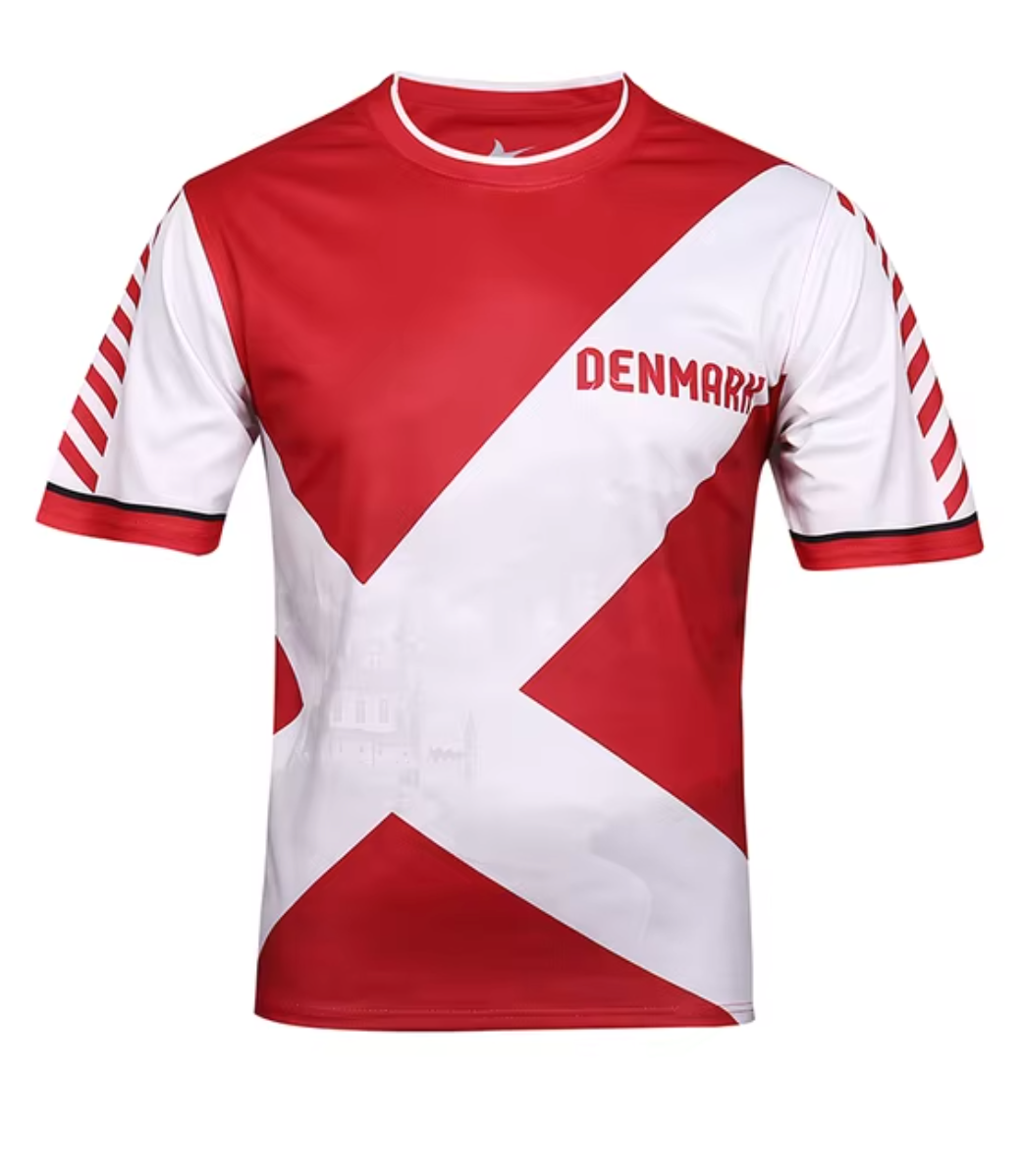Top 24 of the European Football Soccer Jersey -  Romania, Poland, Austria, Czech, Croatia, Denmark, Turkey, Hungary...