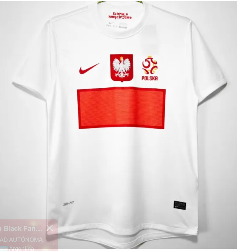 Poland Home White Soccer Jersey