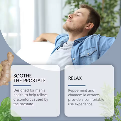 SOUTH MOON Men's Prostate Care Patch Pro – Botanical Transdermal Navel Application Matrix for Bladder Comfort & Urinary Wellness Support (30 Patches)