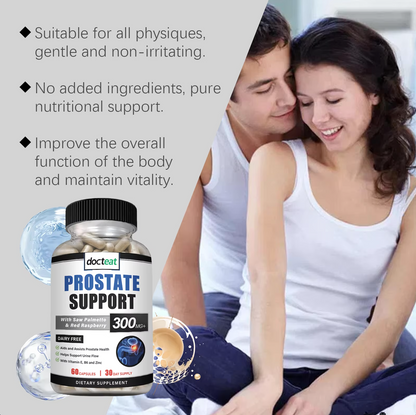 Saw Palmetto Complex Capsules – Advanced Men's Urinary Health, Bladder Comfort & Long-Term Prostate Wellness Support Supplement (60 Caps)