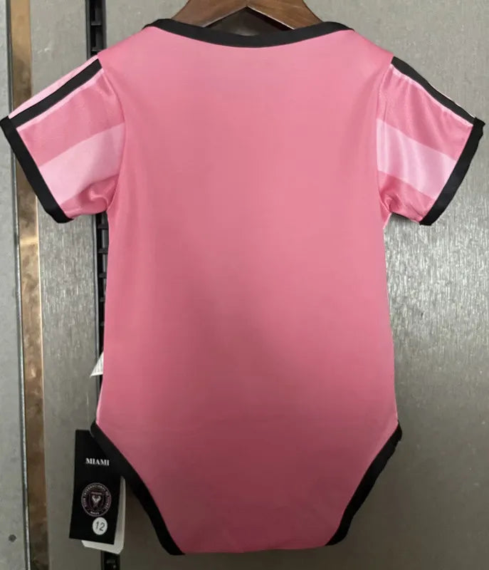 2025-26 Inter Miami Home Baby Player Soccer Jersey Suit - Inter Miami Baby Kit