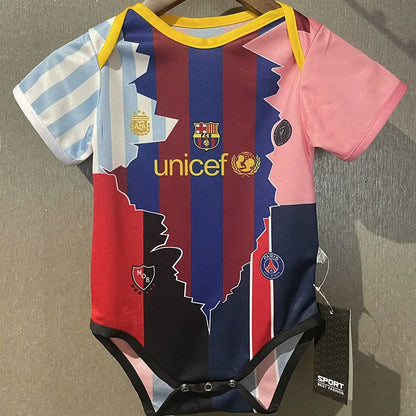 2025-26 MESSI #10 Home Baby Player Soccer Jersey Suit - MESSI #10 Baby Kit