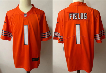 NFL Chicago Bears Williams, Odunze, Payton, Moore, Fields  and Customize Name/Number Jerseys - Quality Fabric Jersey