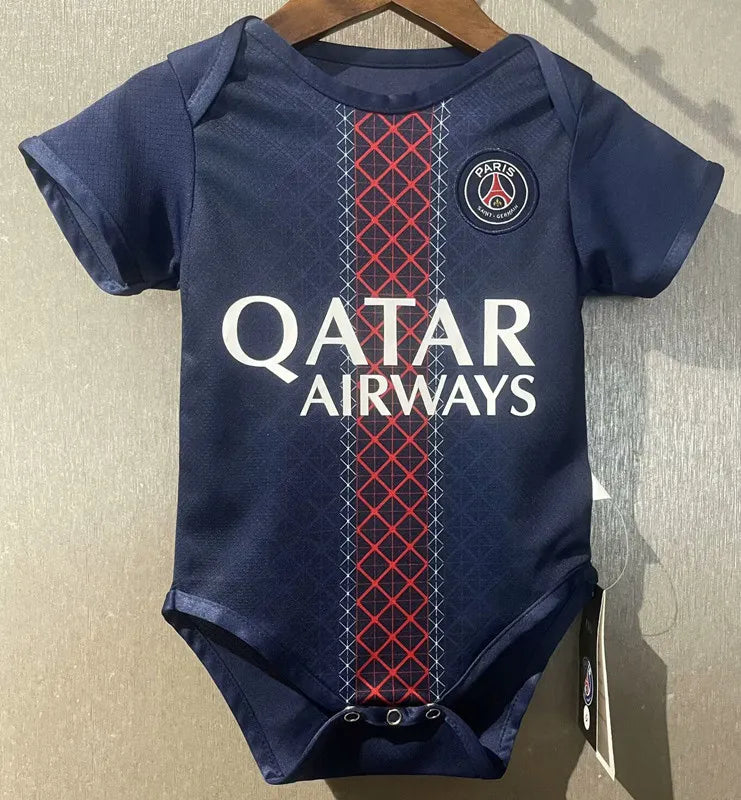 2025-26 PSG Home Baby Player Soccer Jersey Suit - PSG Baby Kit