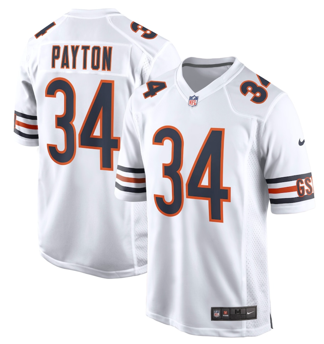 NFL Chicago Bears Williams, Odunze, Payton, Moore, Fields  and Customize Name/Number Jerseys - Quality Fabric Jersey