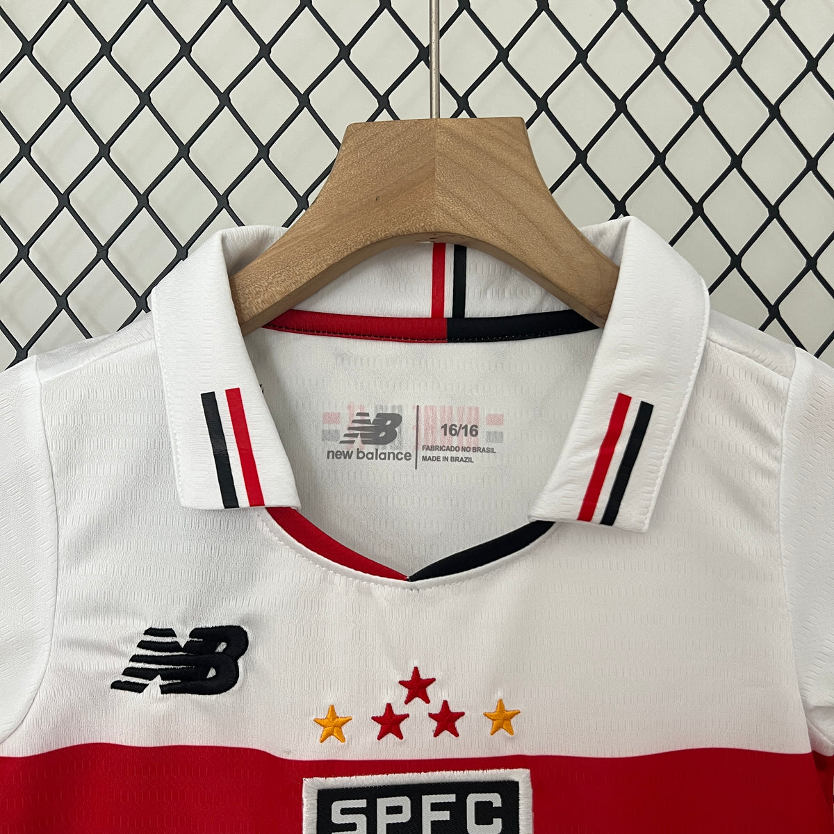 2025 Sao Paulo Home Kids Soccer Jersey