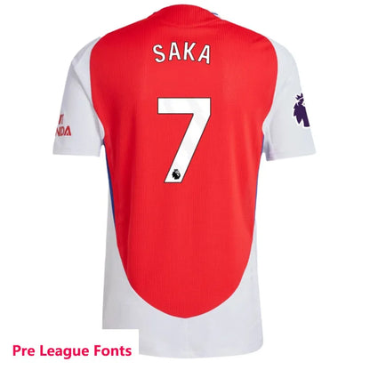 ARSENAL Home Long Sleeve Player Version Soccer Jersey