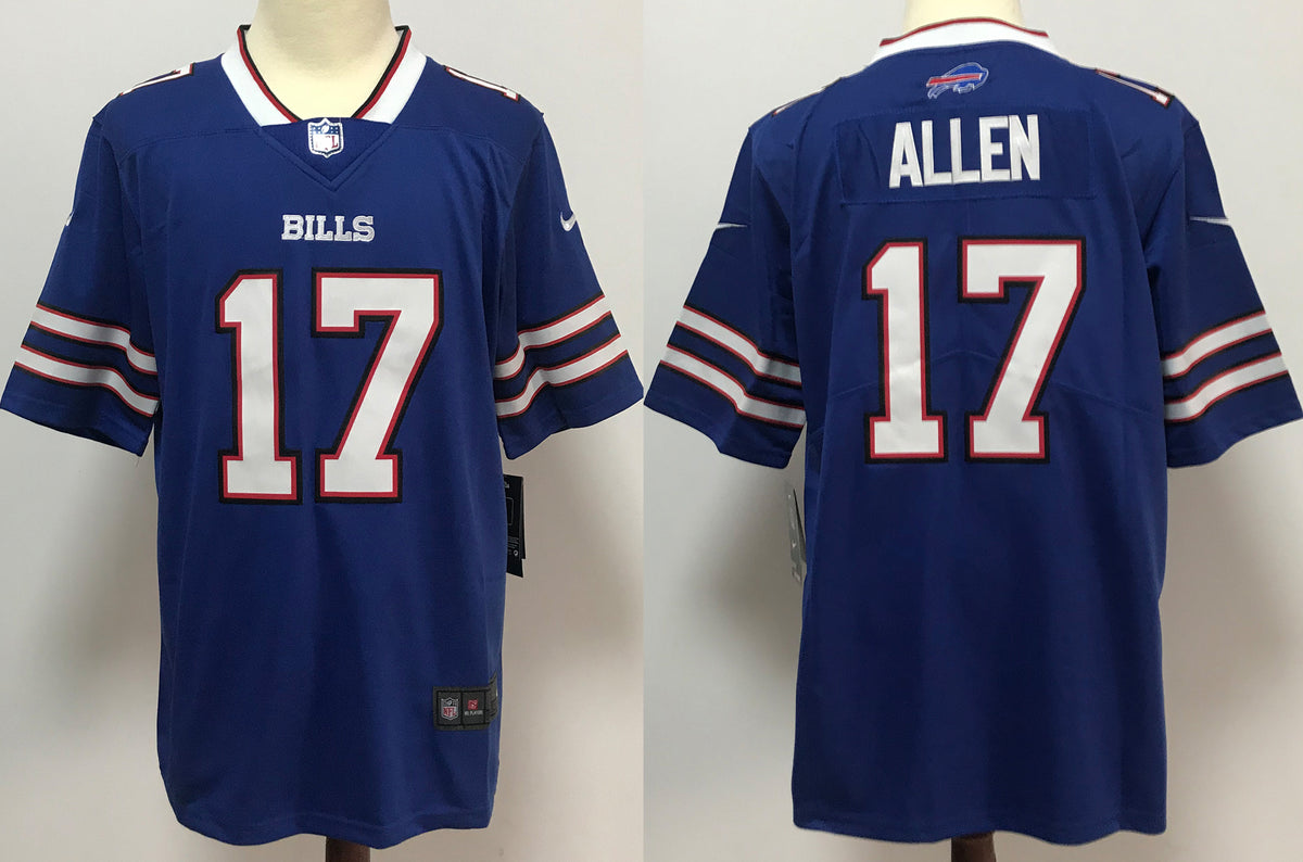 Buffalo Bills NFL Jersey - Coleman Jersey, Allen Jersey, Diggs Jersey