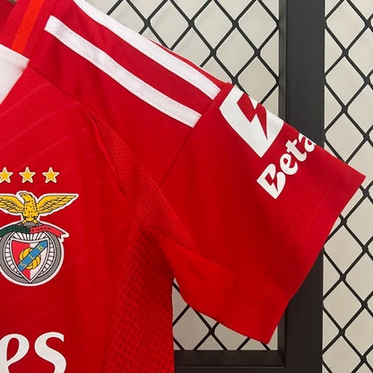 2025 Benfica Home Kids Soccer Jersey