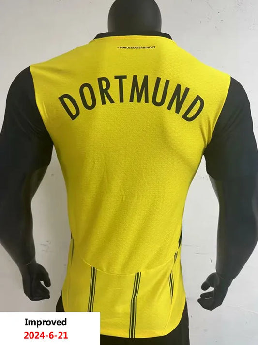 Dortmund Home Player Version Soccer Jersey