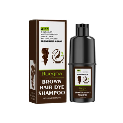 Herbal Essence Hair Dye Shampoo (100ml) – Moisturizing, Anti-Graying, & Anti-Hair Loss Color