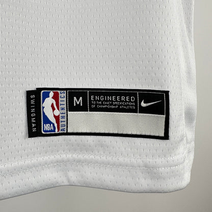 Celtics BROWN #7 White Kids NBA Jersey