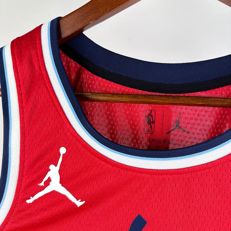 2024/25 Clippers GEORGE # 13 Red NBA Jerseys