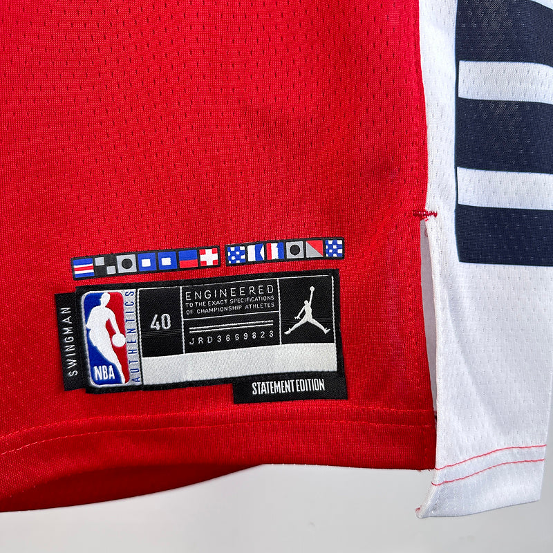 2024/25 Clippers GEORGE # 13 Red NBA Jerseys
