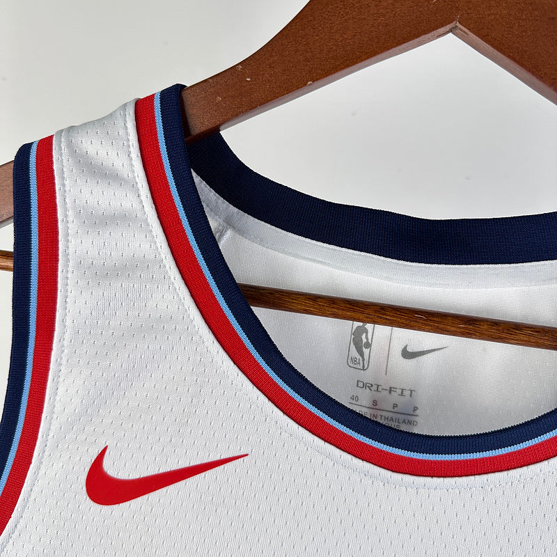 2024/25 Clippers WESTBROOK #0 White NBA Jerseys