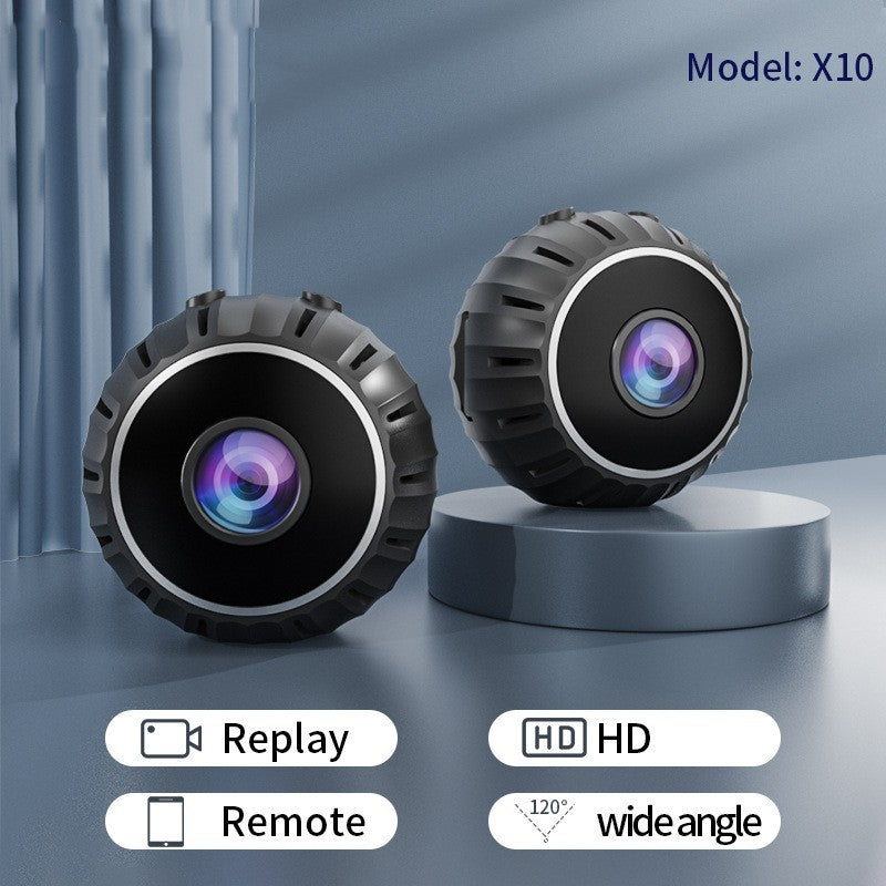 X10 Camera Infrared Night Vision Mini Camera with Audio, Video, and Image Recording Device.
