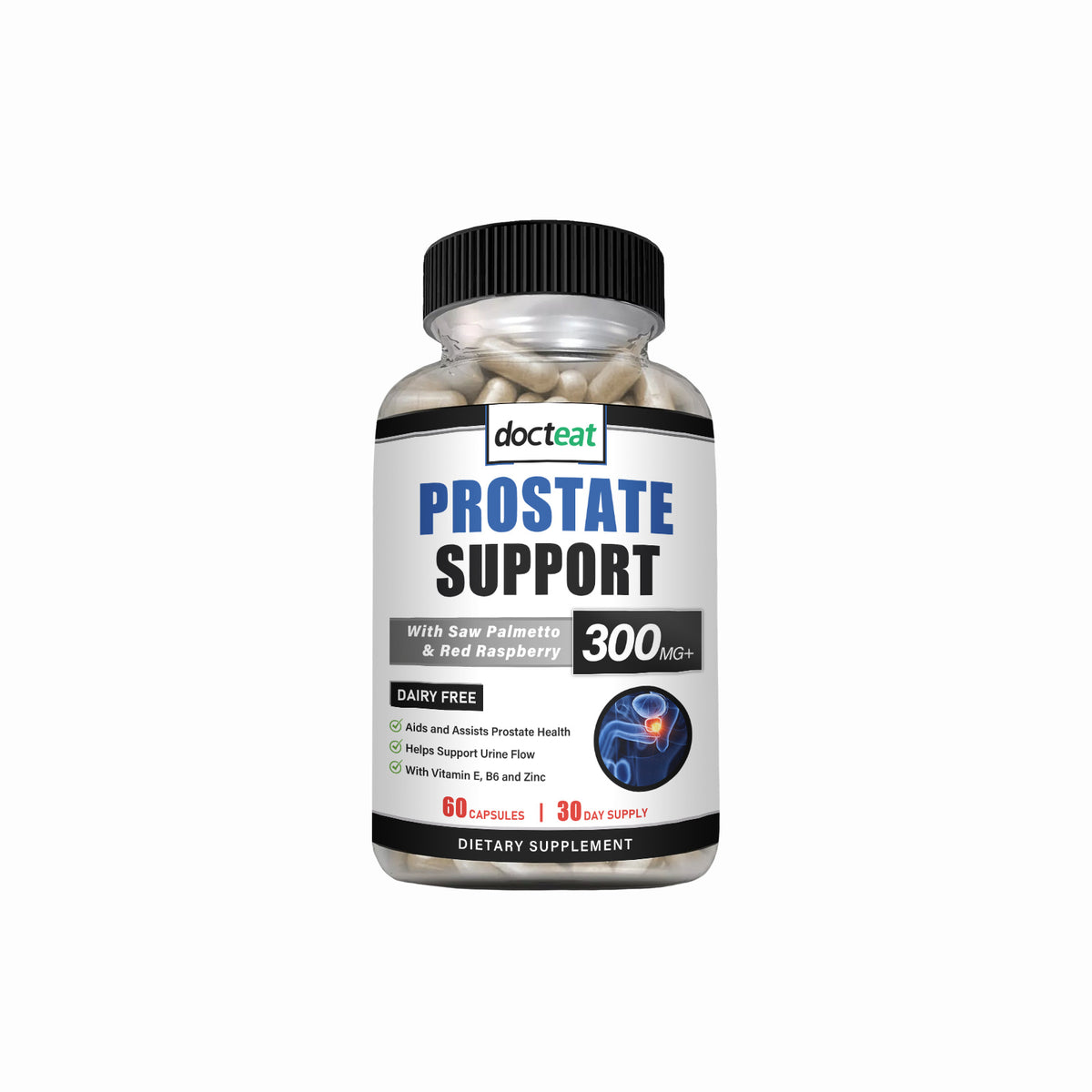 Saw Palmetto Complex Capsules – Advanced Men's Urinary Health, Bladder Comfort & Long-Term Prostate Wellness Support Supplement (60 Caps)