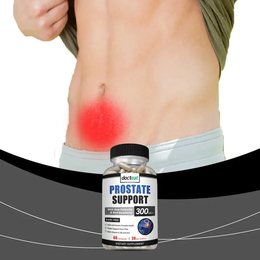 Saw Palmetto Complex Capsules – Advanced Men's Urinary Health, Bladder Comfort & Long-Term Prostate Wellness Support Supplement (60 Caps)