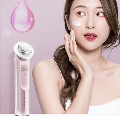 Keptrohy 3-in-1 Facial Cleansing & Skin Lifting Instrument - Premium Micro-Vibration & Ionic Nutrient Lead-In Mask Booster Device