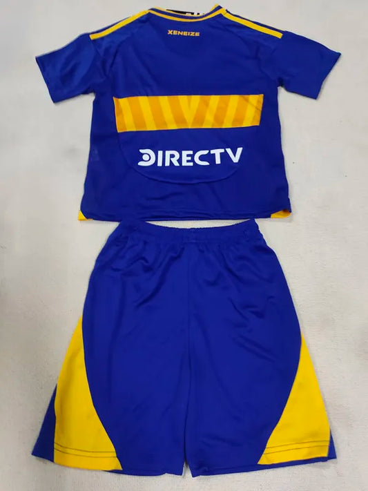 2025 Boca Juniors Home Kids Soccer Jersey