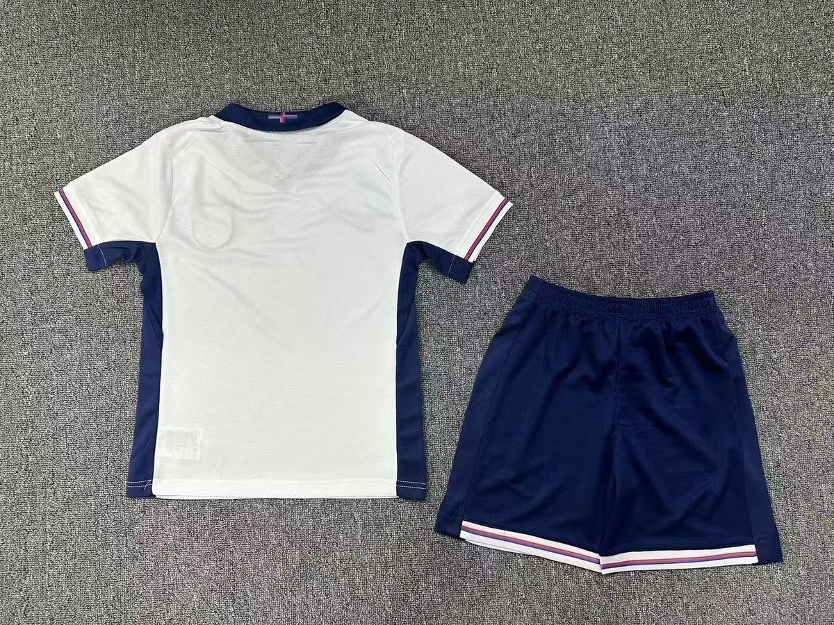 2024-25 England Home Kids Jersey Suit