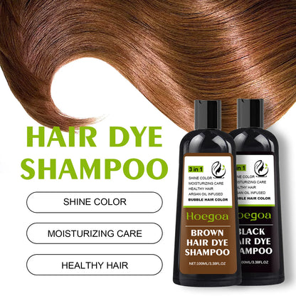 Herbal Essence Hair Dye Shampoo (100ml) – Moisturizing, Anti-Graying, & Anti-Hair Loss Color