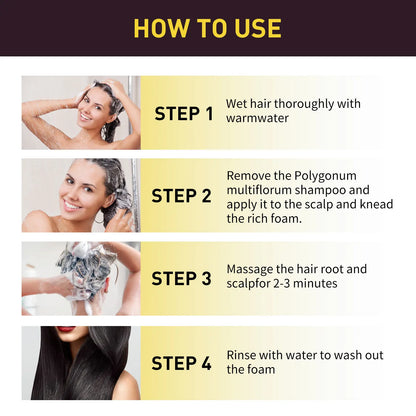 Eelhoe 3-in-1 Eelhoe 3-in-1 Herbal Permanent Hair Dye Shampoo
