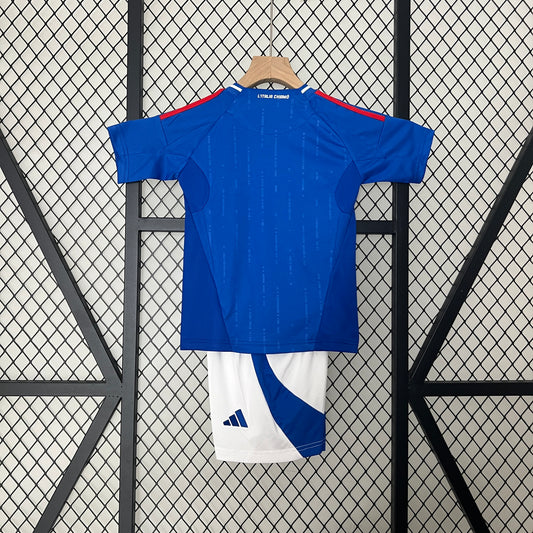 2024-25 Italy Home Kids Jersey Suit